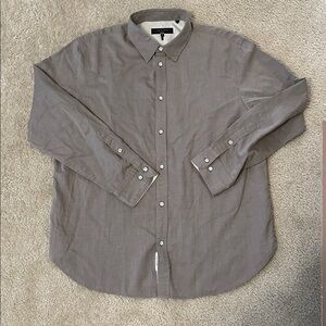 NWOT Rag & Bone Classic White Men's dress Shirt size XL